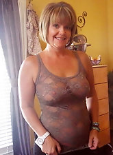 Mature Woman See Through
