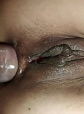 Attractive middle-aged woman engages in sexual activity with her partner