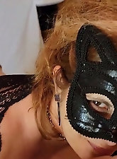 Wife Rubbing her Pussy for Orgasm