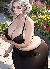 Provocative mature professionals revealing their enticing curves in images