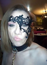 Bitch is showing off her knocker