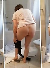 Superb babe in provocative panties