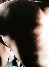 Great mouth suction blowjob