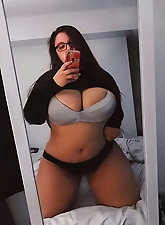 Booby Girl Showing Massive Tits