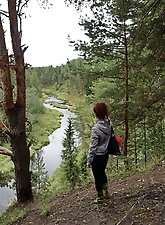 Inviting female is playing herself