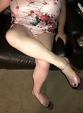 Hot-looking aged mistresses get undressed