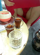 Impressive mature dame is exposing her hot body