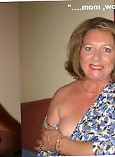 Older damsel is playing with her nipples