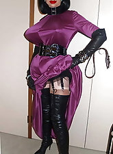 Beverly Smoking Rubber Vintage Fetish Queen