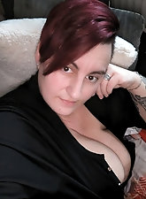 View my mature woman in black hosiery