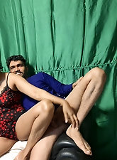 Fresh foot massage provocation