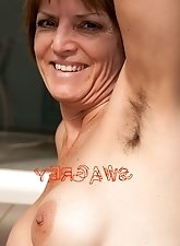 Elderly women and younger women from OlderWomanFun collection